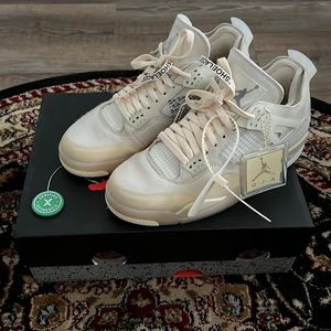 Jordan 4 Off-White Sail